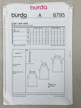 Load image into Gallery viewer, Burda Young Women&#39;s Shirt 6795 Pattern

